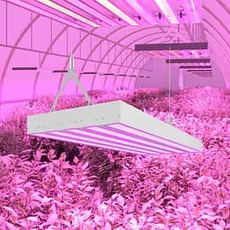 Підвісний світлодіодний фітосвітильник X-LED 100 ВТ (400x240x43)  - мініатюра 4