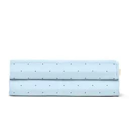 Дитяче простирадло Cosas Mini Dots CS7 110х160 блакитне (DotsGreyLightBlue_110x160)