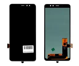 Дисплей Infinix Smart 6 X6511 чорний + рамка