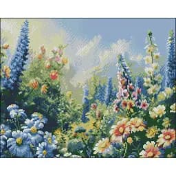 Алмазна мозаїка Strateg ПРЕМІУМ Чудокрай без підрамника розміром 40х50 см (ZAV4050-25)