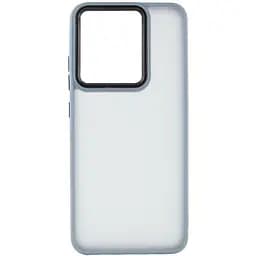 Чохол TPU+PC Lyon Frosted для Motorola Edge 60 Fusion Sierra Blue