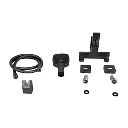 Змішувач для ванни Qtap Gemini (з душовим гарнітуром) QTGEM259GMB45684 Gunmetal Black PVD - мініатюра 7