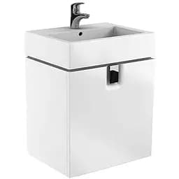 Тумба під умивальник з дверцями Kolo Twins 60 см 89486000 Білий