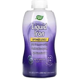 Железо Nature's Way со вкусом ягод 480 мл