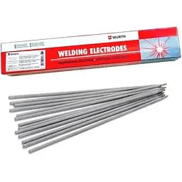 Електроди зварювальні Wurth Universal E6013, 4 мм 5 кг (1982040405)