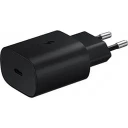 Зарядное устройство Samsung 25W PD3.0 + Type-C Black (EP-TA800NBEGRU)