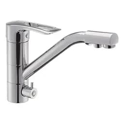 Смеситель для кухни на две воды Haiba Hansberg 021 HB0681 Хром