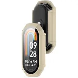 Чохол-накладка DK Пластик Gloss Glass Full Cover для Xiaomi Mi Band 8 (015816) (ivory) - мініатюра 2