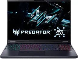 Ноутбук Acer 16 Predator Helios Neo 16 PHN16-73 WQXGA IPS/U9-275HX/32GB/1TB/RTX 5060 8GB/Linux/Black (NH.QVUEU.00B)