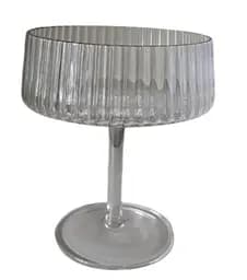 Набір келихів для мартіні A-PLUS 2шт Подарункові скляні посудини для коктейлів 235мл Gold Rim