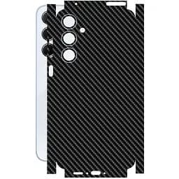 Захисна плівка StatusSKIN для Samsung Galaxy A55 A556 Корпус Вініл Карбон чорний