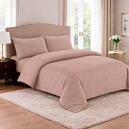 Постельное белье LoveYouHome микрофибра страйп Евро капучино (56011)