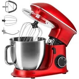 Тістоміс міксер планетарний Zeegma PLANEET CHEF RED 2200 Вт