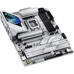 Материнська плата Asus Rog Strix Z890-A Gaming WIFI s1851 Z890 4xDDR5 M.2 DP HDMI Wi-Fi BT ATX білий - мініатюра 6
