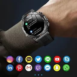 Годинник розумний наручний Smart Mevaden Ulpa Rubber (2 ремінці) - мініатюра 9