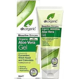 Органічний гель алое віра з огірком Dr. Organic Aloe Vera Gel With Cucumber 200 мл