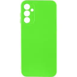 Чохол TPU GETMAN Liquid Silk Full Camera для Samsung Galaxy A05s Салатовий / Neon Green