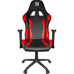 Крісло ігрове Defender Devastator CT-365, 50мм PU, Клас 4, Black/Red - мініатюра 2