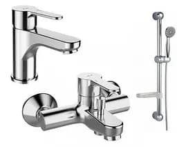 Набор смесителей для ванны GRB Eco-Prime 15025150 Хром