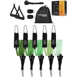 Набір трубчастих еспандерів Cornix 5 шт. 4.5-13.6 кг XR-0255