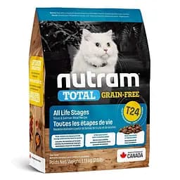 Корм холістик Nutram Total GF Salmon & Trout Cat 1.13 кг з лососем та фореллю для кішок всіх порід