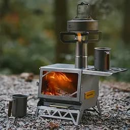 Піч кемпінгова Naturehike (CNK2300CW020) твердопаливна - мініатюра 7