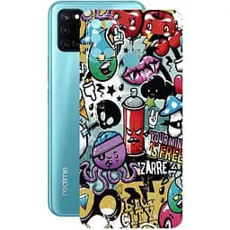 Захисна плівка StatusSKIN для Realme C17 Корпус Вініл Графіті