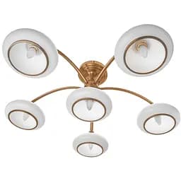 Люстра потолочная Brille классическая E27 60W G (BKL-341C/6)