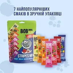 Натуральні цукерки Bob Snail Stripes Mix, 98 г - мініатюра 2