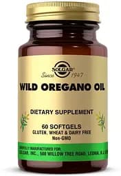 Натуральная добавка Solgar Wild Oregano Oil, 60 капсул