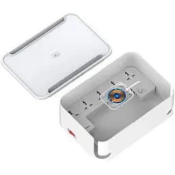 Удлинитель сетевой LDNIO Management Power Strip Box SN5310W 15W Qi/1Type-C/2USB, QC/PD, 5 Sockets, 30W/10A