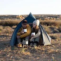 Надлегкий одномісний намет з футпринтом Naturehike Cloud Up 1 NH18T010-T нейлон 20D (Темно-синій) - мініатюра 4