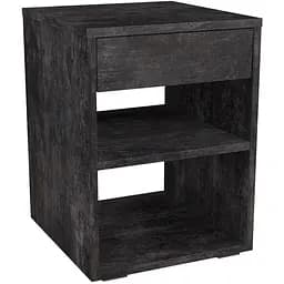 Тумба приліжкова Moreli M-0001 380x490x360 мм бетон темний (mo-m0001-darkbeton)