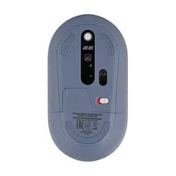 Комп'ютерна миша 2E MF300 CAPYBARA:SWIM Silent WL BT синій teh0014065 - мініатюра 2