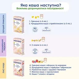 Каша на козячому молоці МАМАКО Кукурудзяна з гарбузом і абрикосом 200 г - мініатюра 8