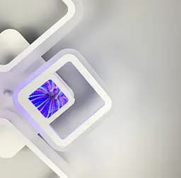LED світильник із 3D підвісткою Line.F Колір корпусу Чорний - мініатюра 9