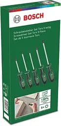 Викрутка Torx T10, 15, 20, 25, 30 набір 5шт Bosch hoz0014147 - мініатюра 5