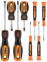 Отвертки SL,PH, сталь CrV, набор 8шт Neo Tools hoz0014078
