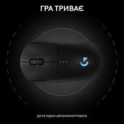 Миша Logitech G Pro 2 Lightspeed Wireless Black (910-007295) [118107] - мініатюра 9