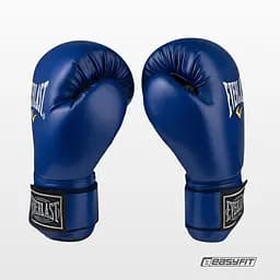 Боксерські рукавички Everlast 6 унцій (6 oz) сині - мініатюра 3