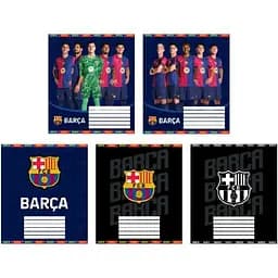 Зошит учнівський "FC Barcelona" Kite BC25-232 12 аркушів1 шт. в асортименті