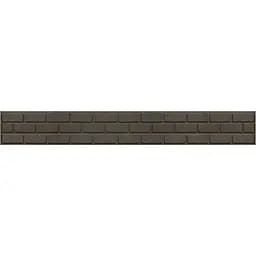 Декоративный бордюр для сада MultyHome кирпичи 15х2х120 см серо-коричневый (209479)