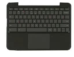 Клавіатура для ноутбука Samsung Chromebook (XE500) Black, (Black TopCase) - мініатюра 2