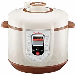 Мультиварка-скороварка Moulinex білий 1000 Вт (CE501134)