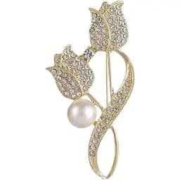 Брошь Тюльпан брошь-булавка (494693409)