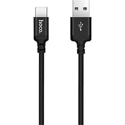 Кабель Hoco X14 Times speed Type-c charging cable L-1 м Чорний