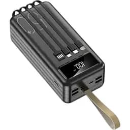 Внешний аккумулятор Sunix PB-05 50000 mah с лампой защищенный черный