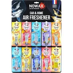 Набір ароматизаторів Nowax Sweet Fresh Mix №1, 40 шт. (NX07773)