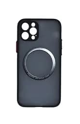 Магнитный чехол XON PhoneCase Magnetic для iPhone 12 Pro (PCMB1112300B 9632) Черный