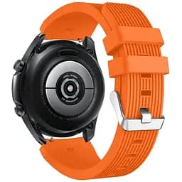 Силіконовий ремінець Watchbands Galaxy на смарт-годинник Samsung Galaxy Watch 3 45mm - помаранчевий (WB001GALAXYORANGE51)